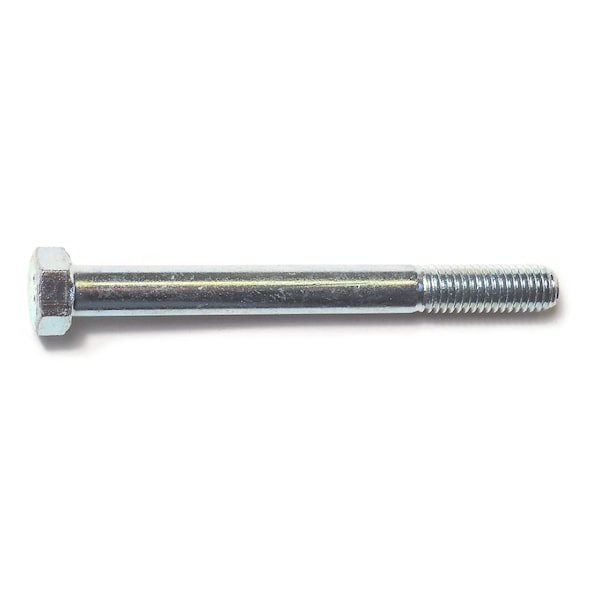 Midwest Fastener Class 8.8, M8-1.25 Hex Head Cap Screw, Zinc Plated Steel, 80 mm L, 5 PK 30965 - main